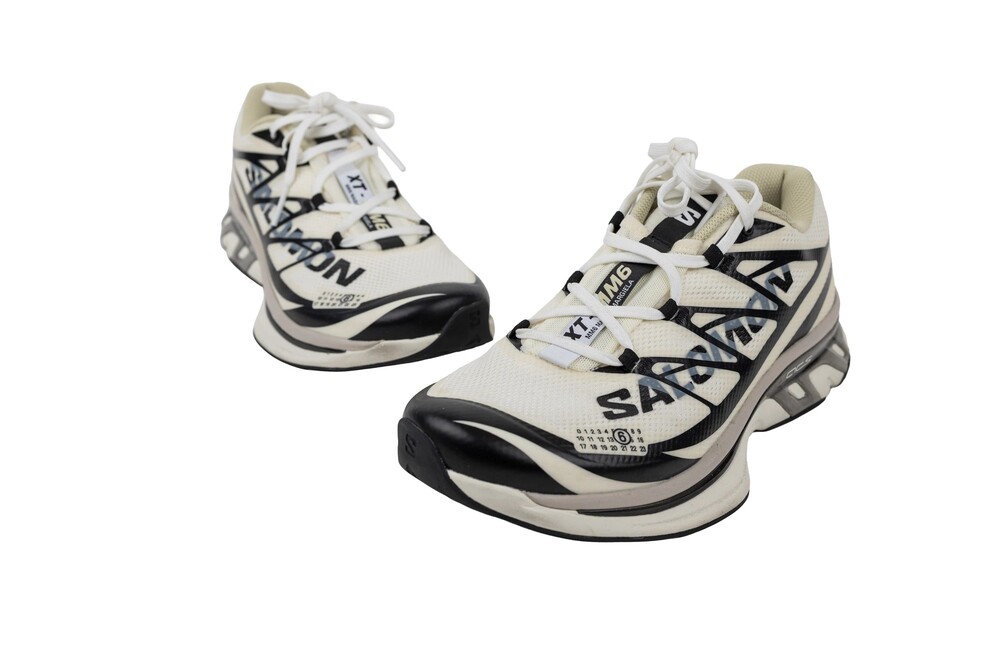 Maison Margiela White MM6 x Salomon XT-MM6 Sneakers Technical Mesh Size 9
